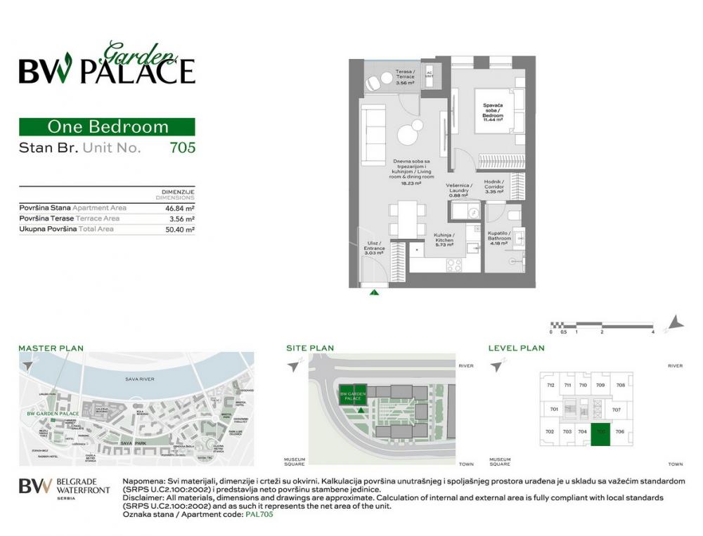 BW Garden Palace luxury apartment Belgrade Waterfront - Nomad Homes